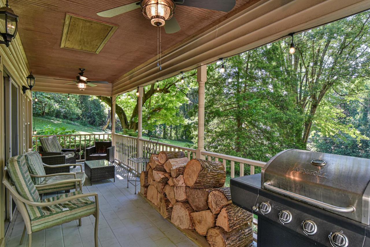South Asheville Home With Hot Tub Just 11 Miles To Downtown Luaran gambar